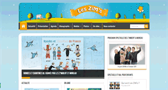 Desktop Screenshot of les-zims.com
